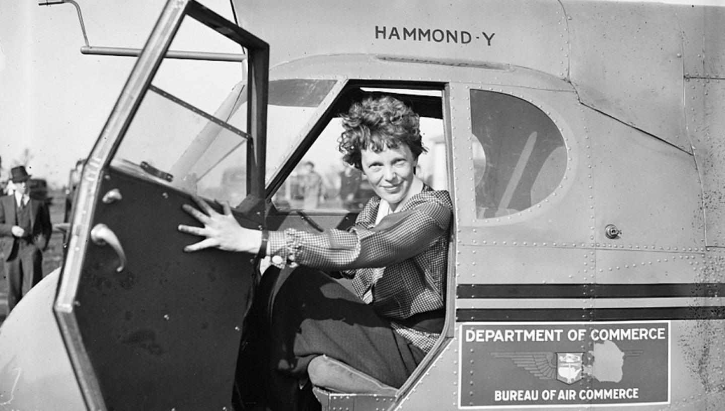 Did Amelia Earhart assume another identity? | Royal Museums Greenwich